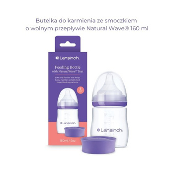 Butelka do karmienia ze smoczkiem Natural Wave® 160ml Lansinoh