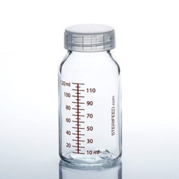 Szklana butelka na pokarm Sterifeed 120 ml