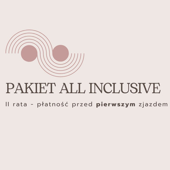 PAKIET ALL INCLUSIVE  II rata